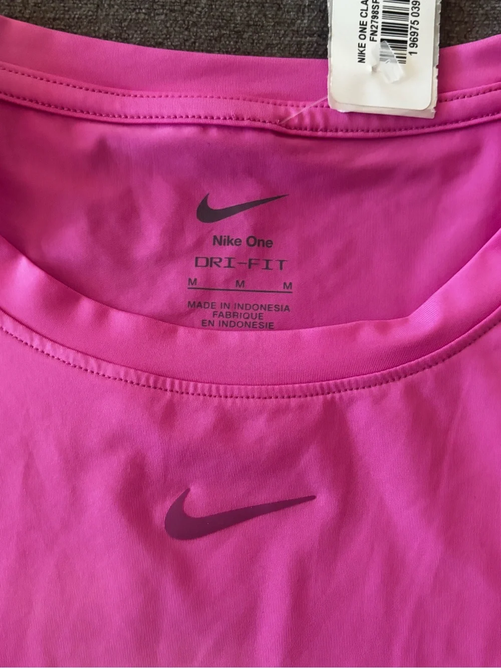 Nike Women's Pink Dri-FIT Short Sleeve Tee